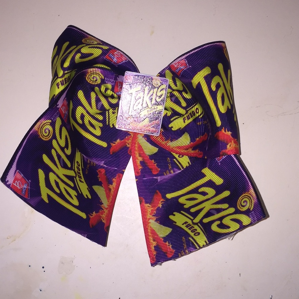 Fuego Takis hair bow